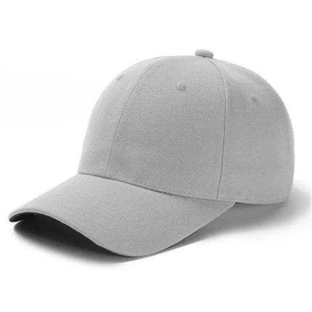 Casual Plain Acrylic Baseball Adjustable Snapback Cap