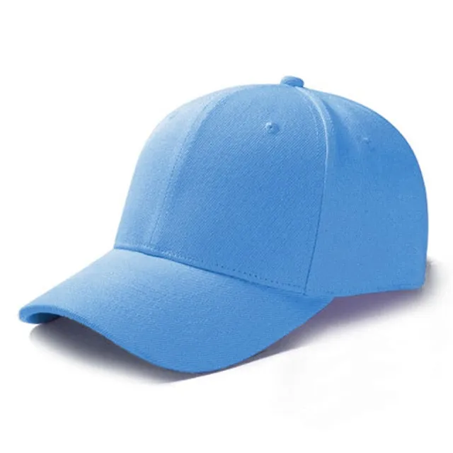 Casual Plain Acrylic Baseball Adjustable Snapback Cap