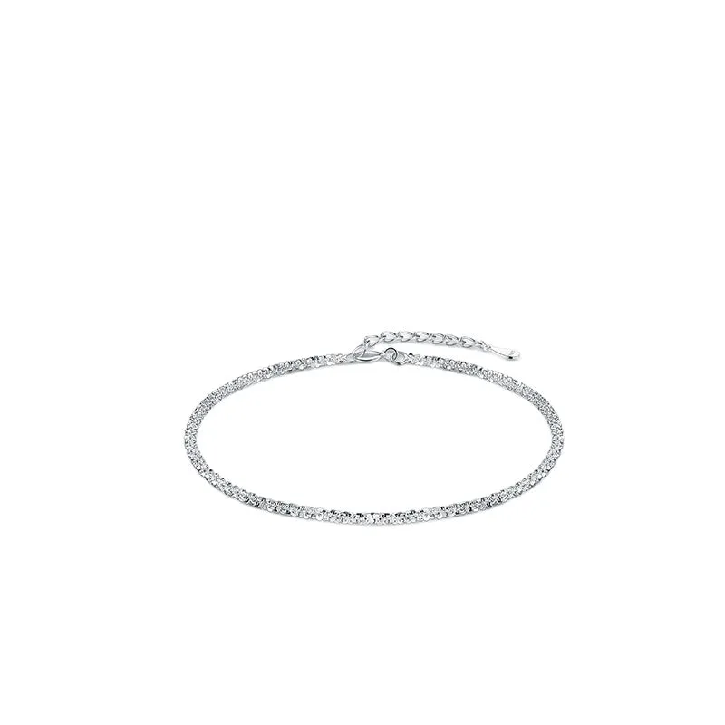 Cauliflower Zircon Sterling Silver Bracelet for Women