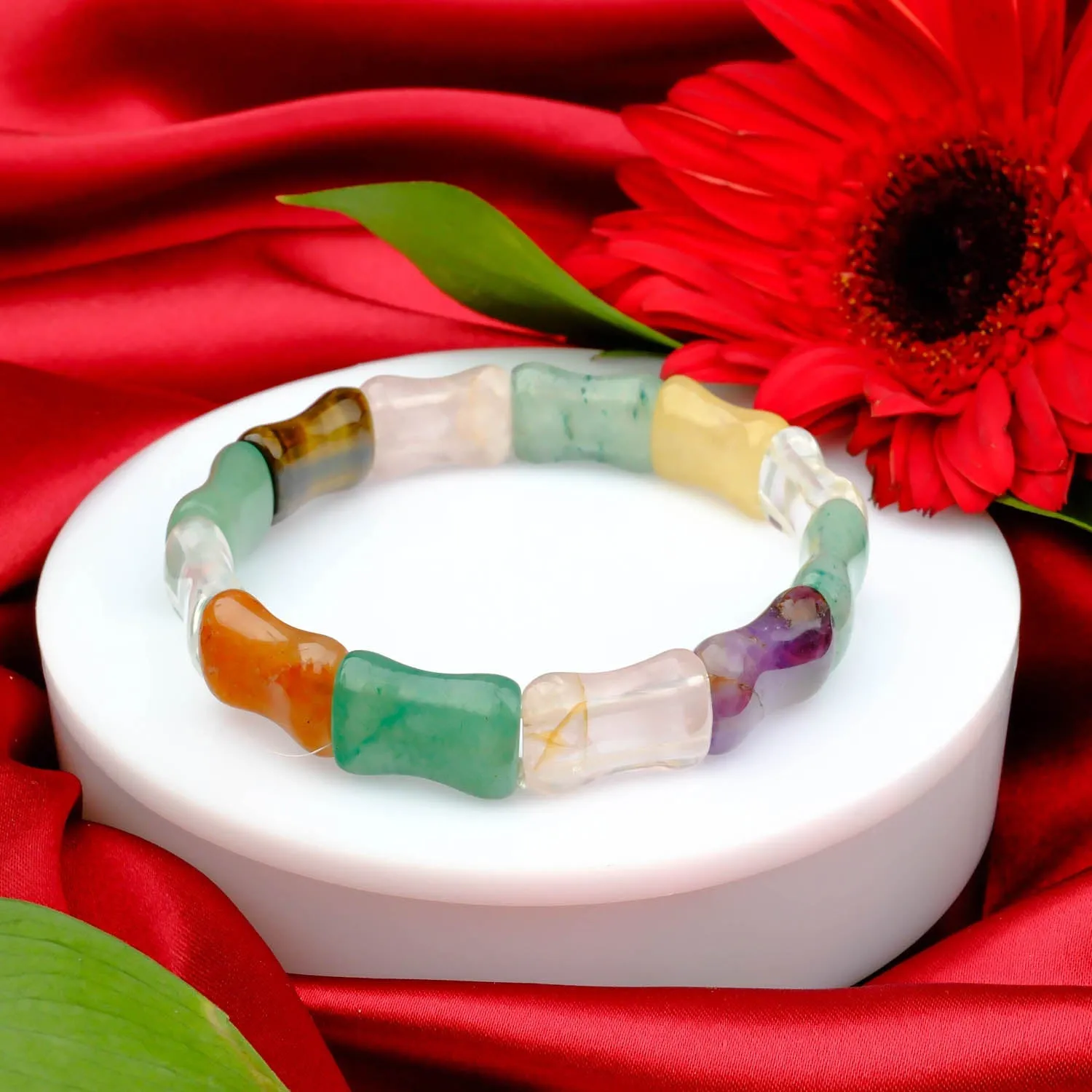 Chakra Natural Stone Bracelet SBC-035