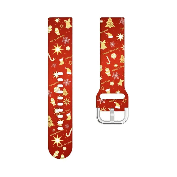 Christmas Watch Straps compatible with the Oppo Watch 46mm