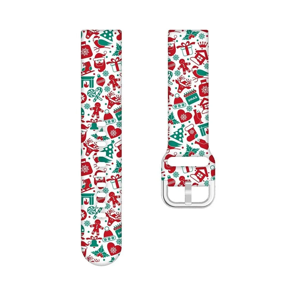 Christmas Watch Straps compatible with the Oppo Watch 46mm