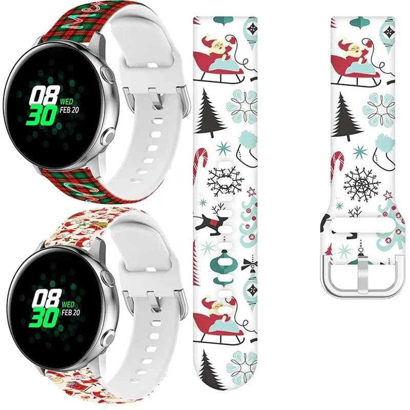 Christmas Watch Straps compatible with the Samsung Galaxy Watch 5 (40 & 44mm)