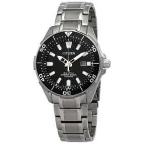 Citizen Promaster Diver Luminous Black Dial Men's Watch BN0200-56E