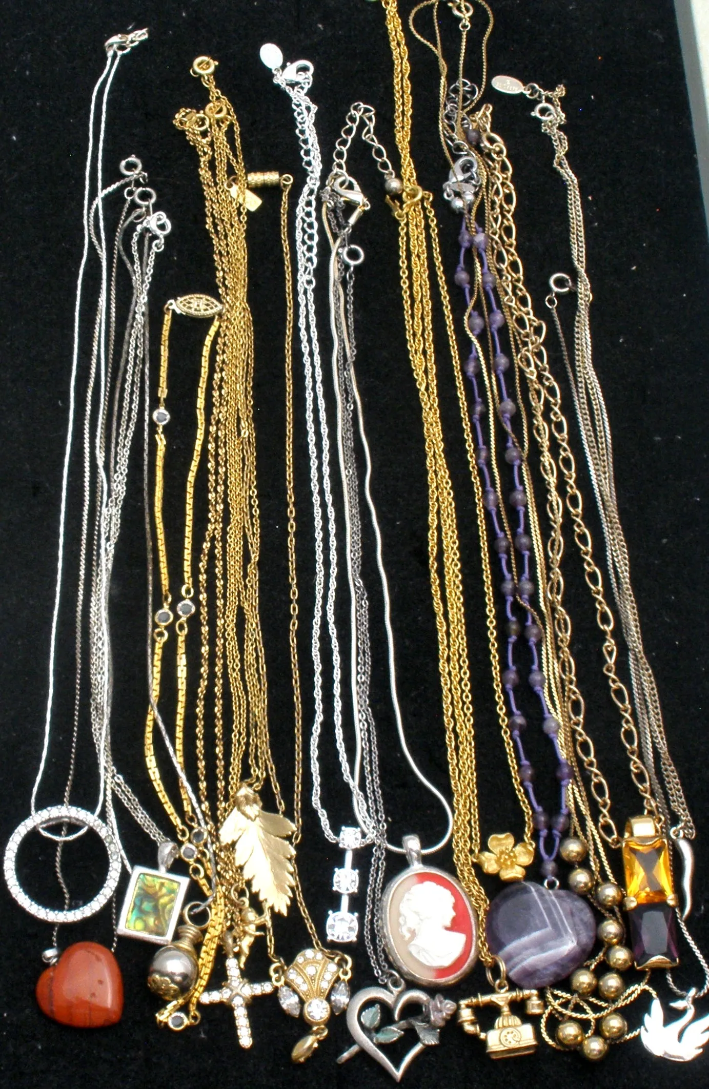 Collection of Vintage to Modern Pendant Necklaces