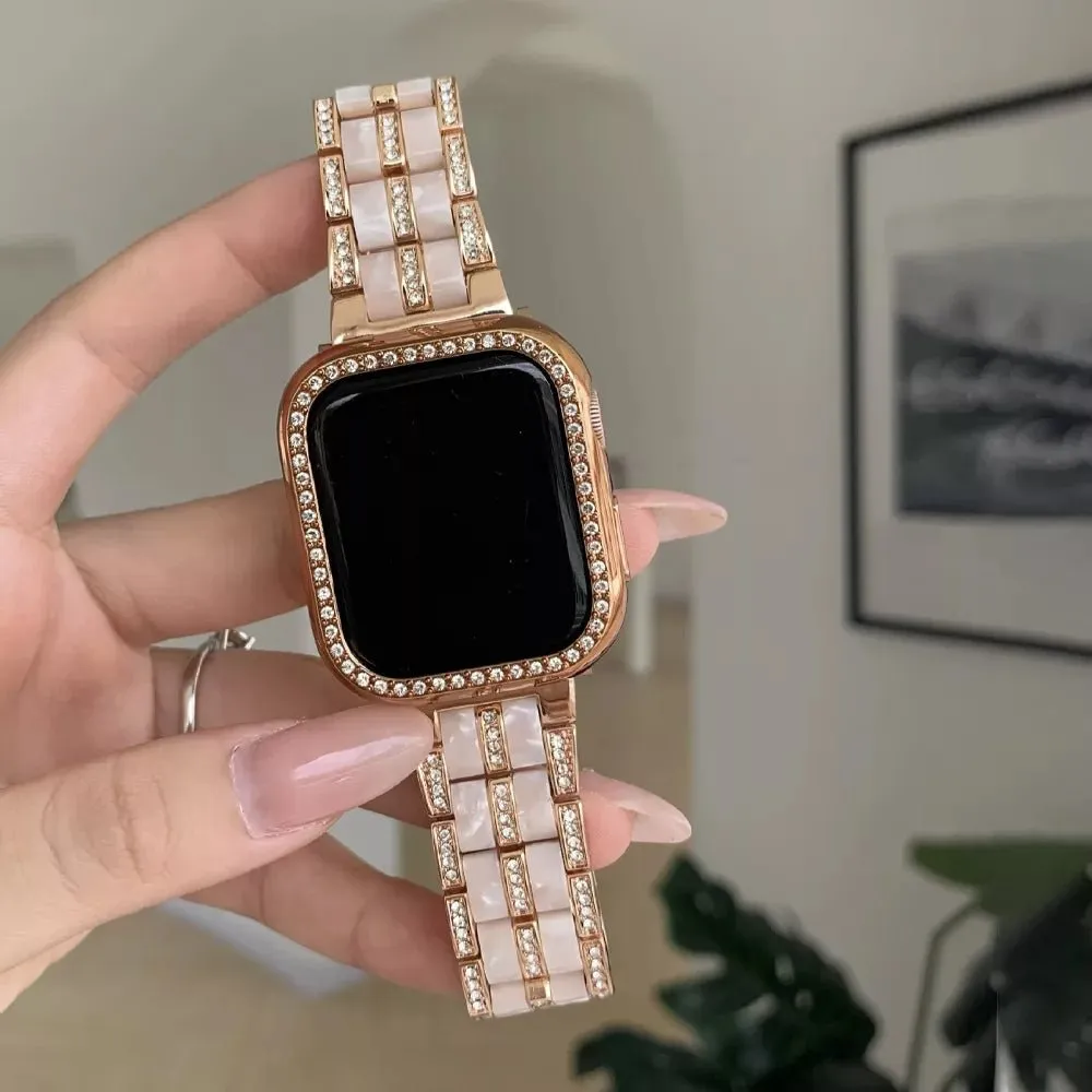 CrystalGlow Apple Watch Band for Women