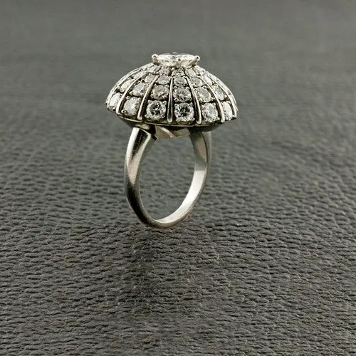 Diamond Dome Ring