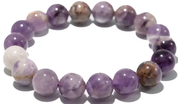 Dog Tooth Amethyst Natural Gemstone Bracelet