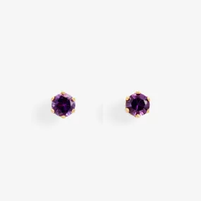 E1902AM | 3mm Amethyst Studs