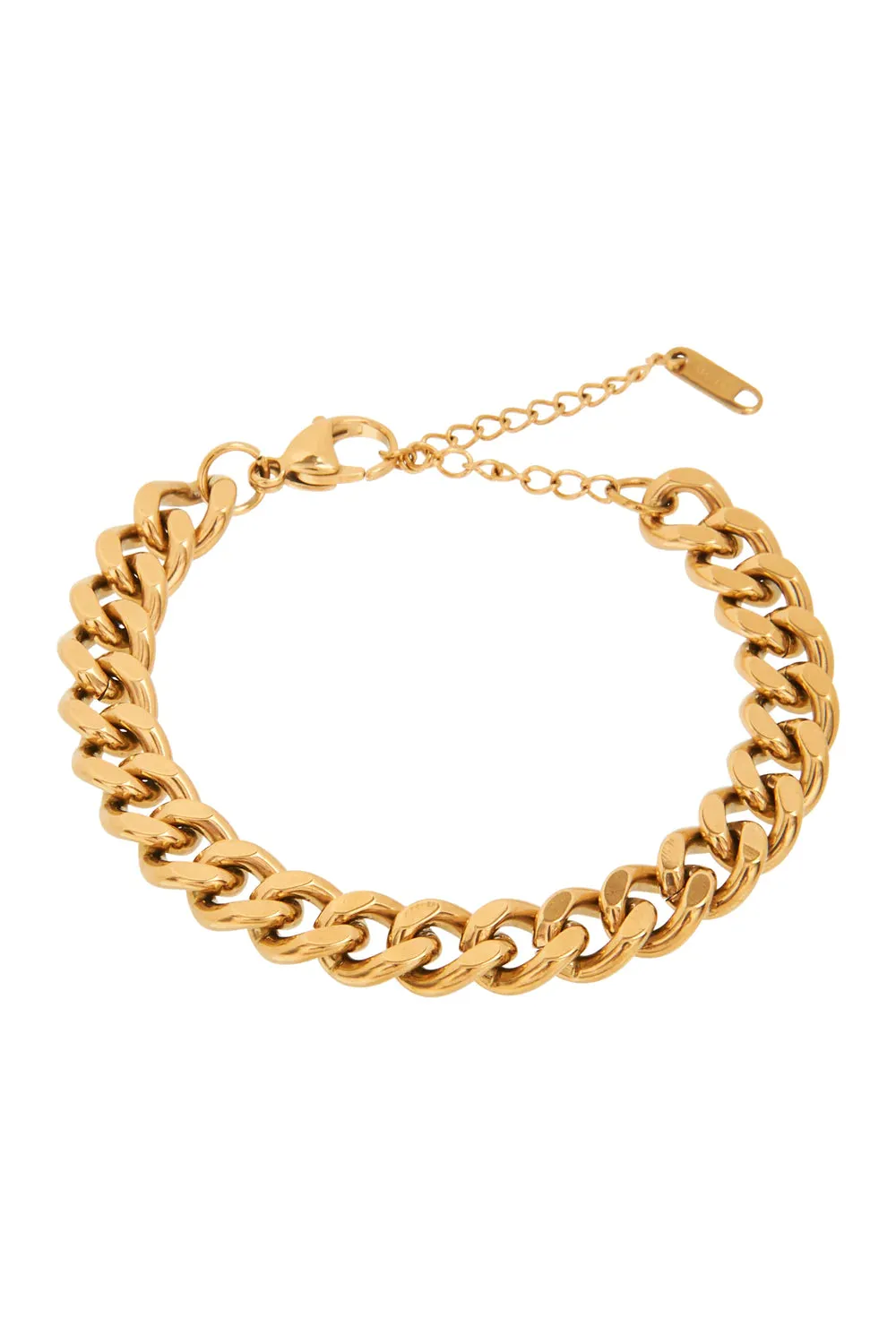 eb&ive Meta Chain Bracelet - Gold