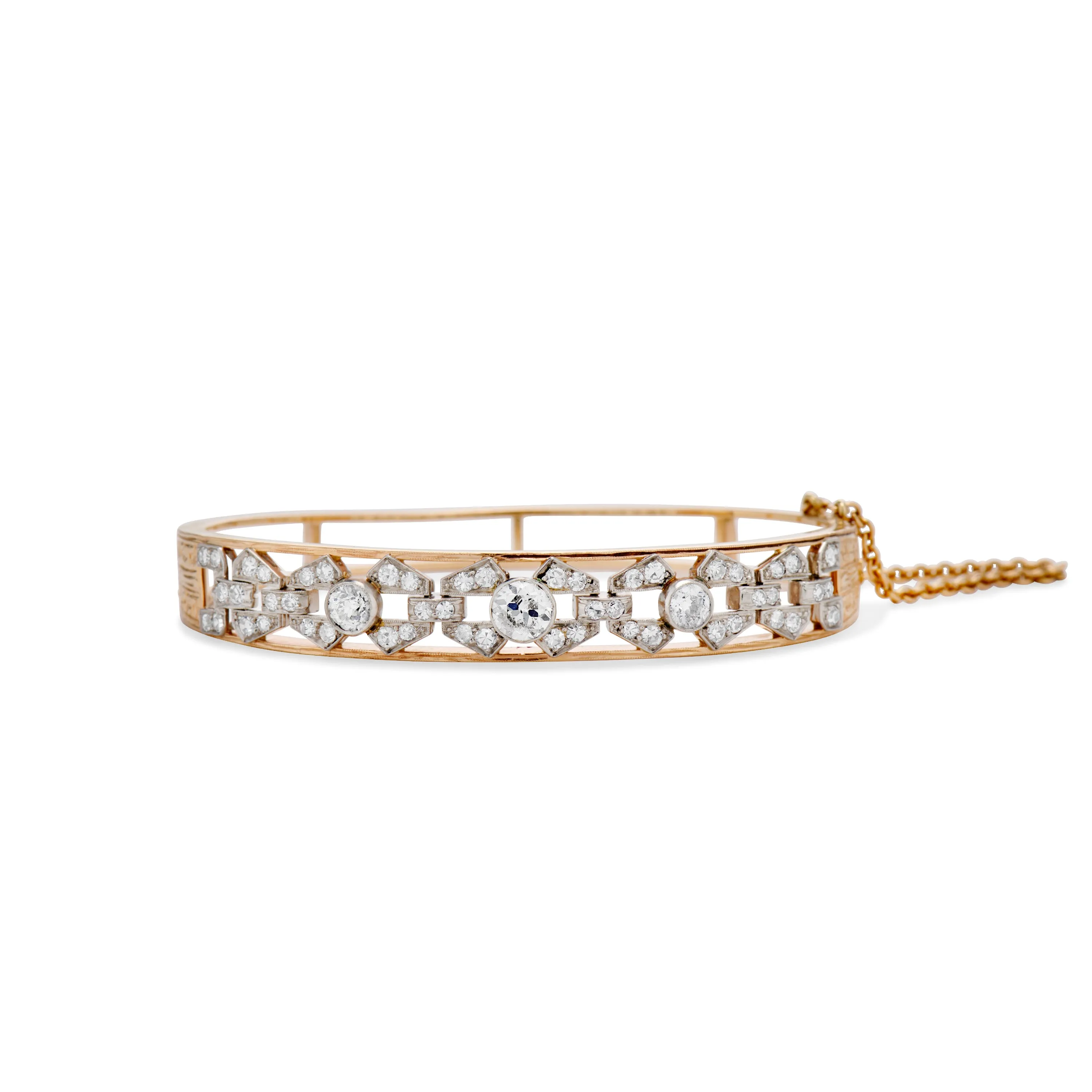 Edwardian Diamond Bangle