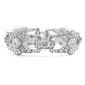 Edwardian Diamond Set Bracelet - Platinum