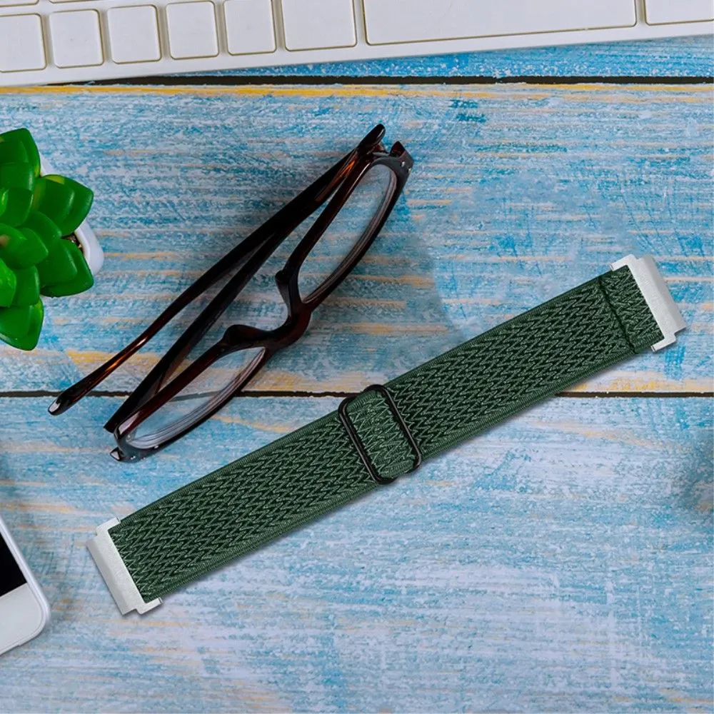 Elastic knitted watch strap for Samsung Galaxy Watch - Army Green