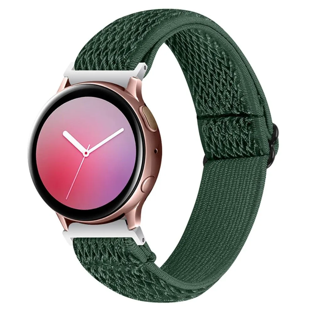 Elastic knitted watch strap for Samsung Galaxy Watch - Army Green