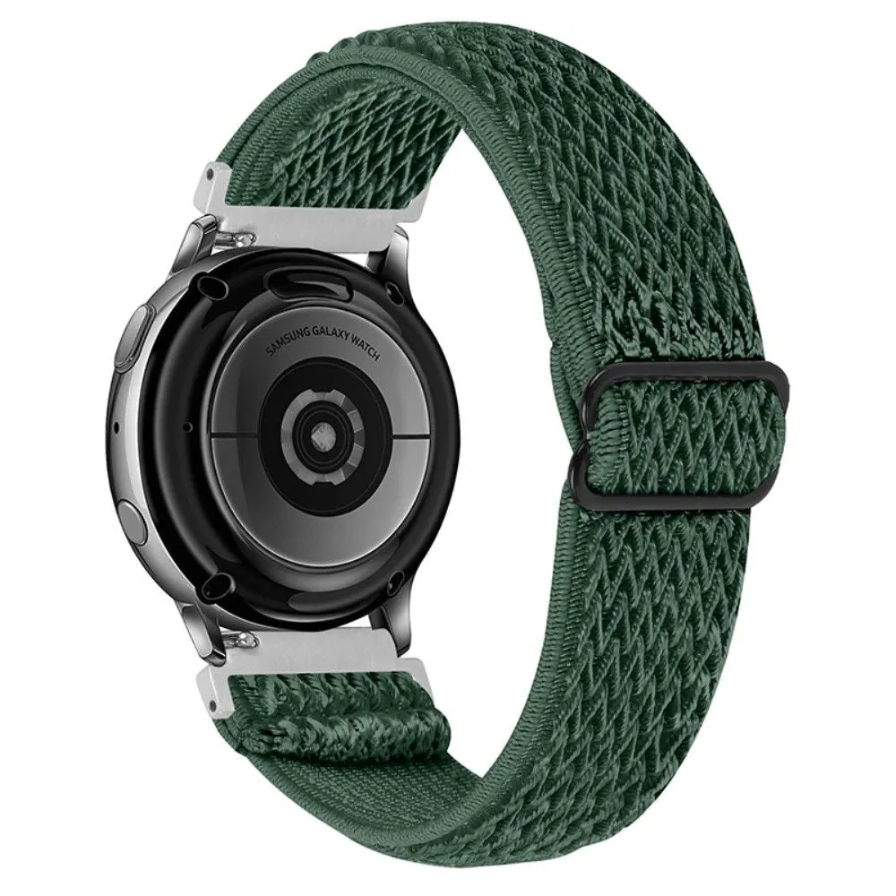 Elastic knitted watch strap for Samsung Galaxy Watch - Army Green