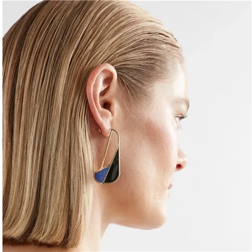 Elk Mond Hoop Earrings