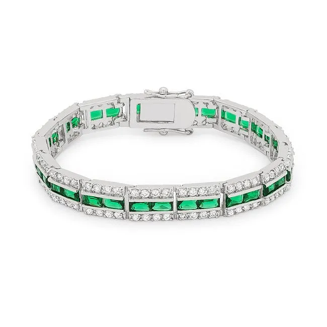 Emerald Tennis Bracelet