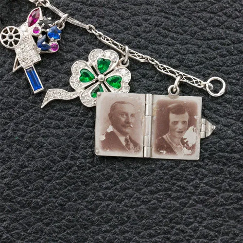 Estate Charm Bracelet