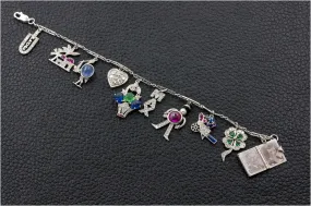 Estate Charm Bracelet