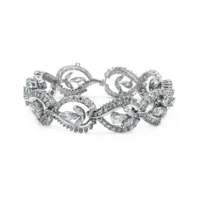 Estate Platinum 18.00CT Diamond Bracelet