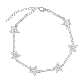 Etta Sparkling Star Bracelet | 925 Sterling Silver