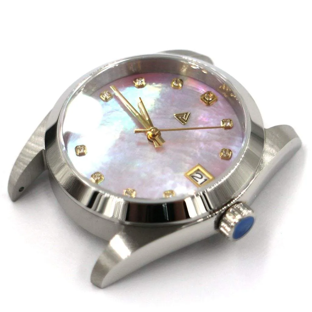 Explorer 36mm Pink Mother of Pearl Mod 002