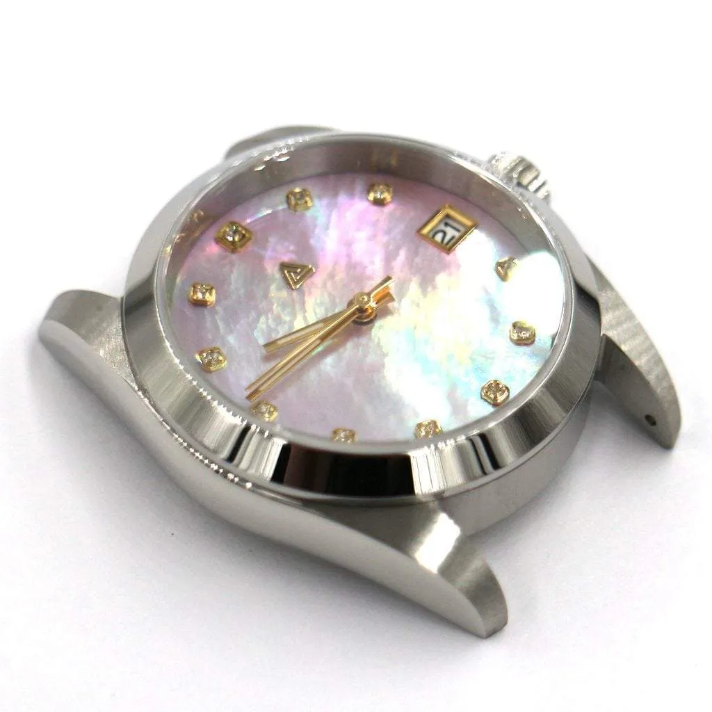 Explorer 36mm Pink Mother of Pearl Mod 002