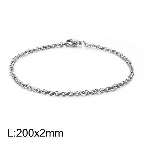 Fashion European And American O-shaped Stainless Steel Hollow Bracelet