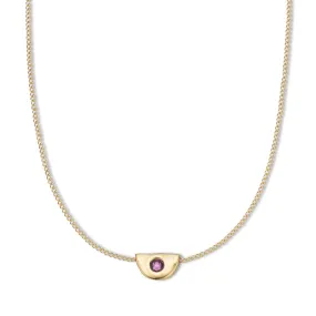 FEBRUARY BIRTHSTONE NECKLACE