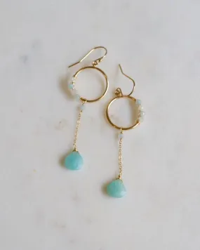 Fiona Amazonite Earrings