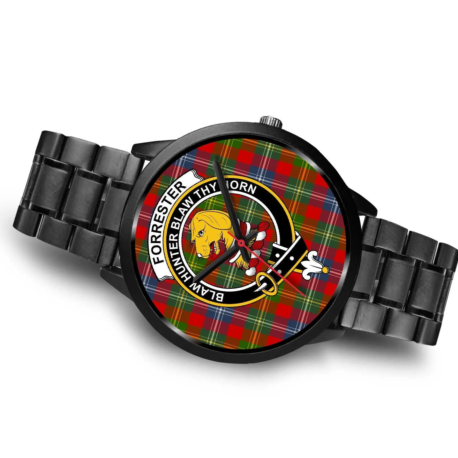 Forrester Clan Badge Tartan Black Watch