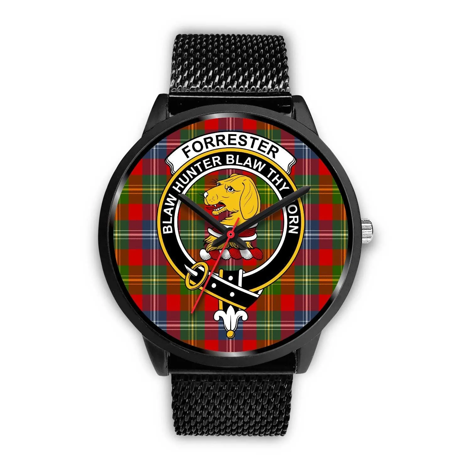 Forrester Clan Badge Tartan Black Watch