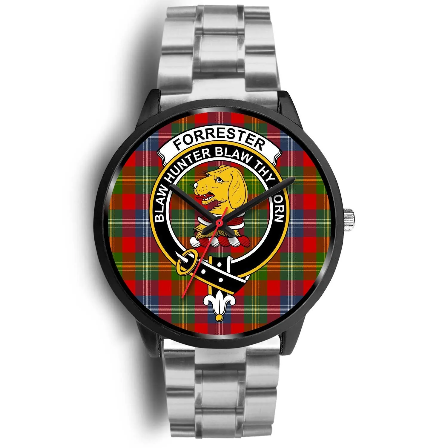 Forrester Clan Badge Tartan Black Watch