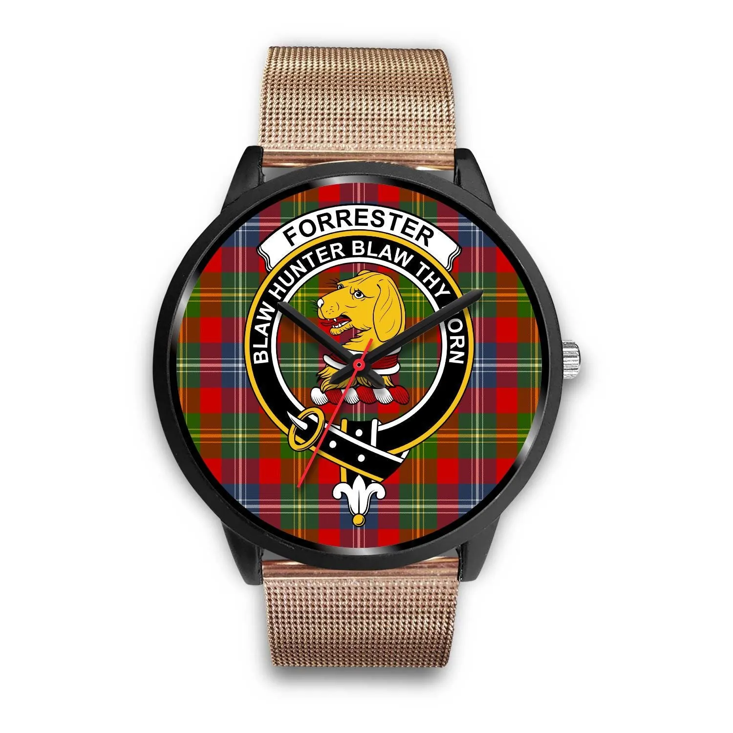 Forrester Clan Badge Tartan Black Watch