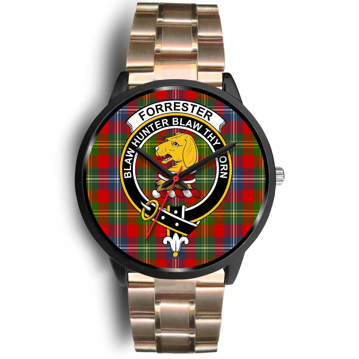 Forrester Clan Badge Tartan Black Watch