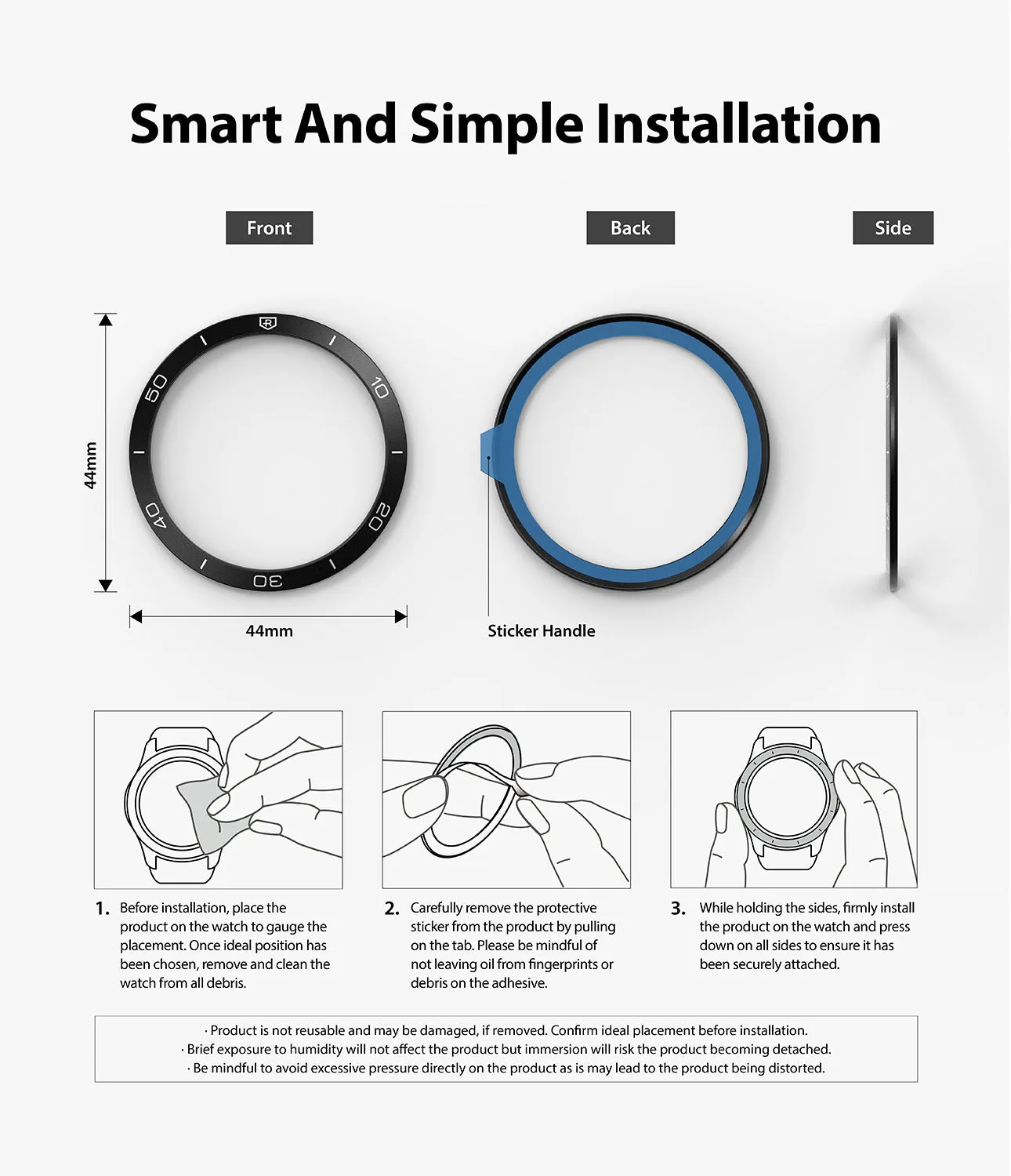 Galaxy Watch 5/4 44mm | Bezel Styling