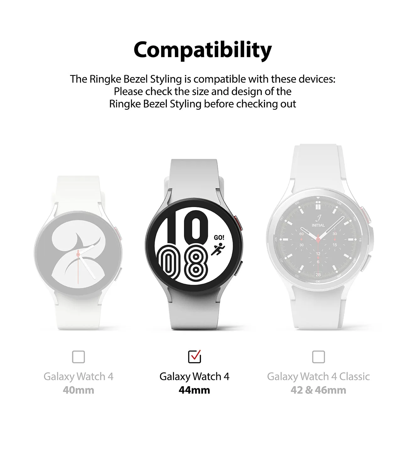 Galaxy Watch 5/4 44mm | Bezel Styling