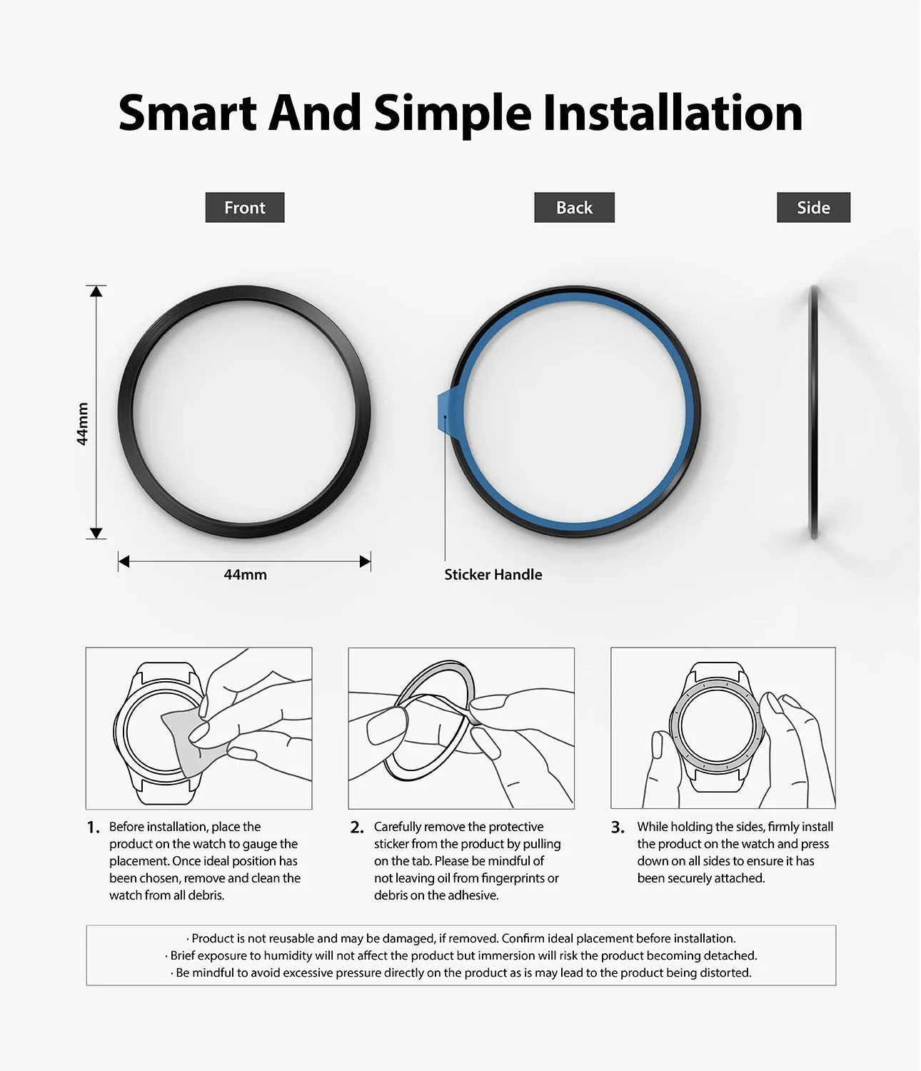 Galaxy Watch 5/4 44mm | Bezel Styling