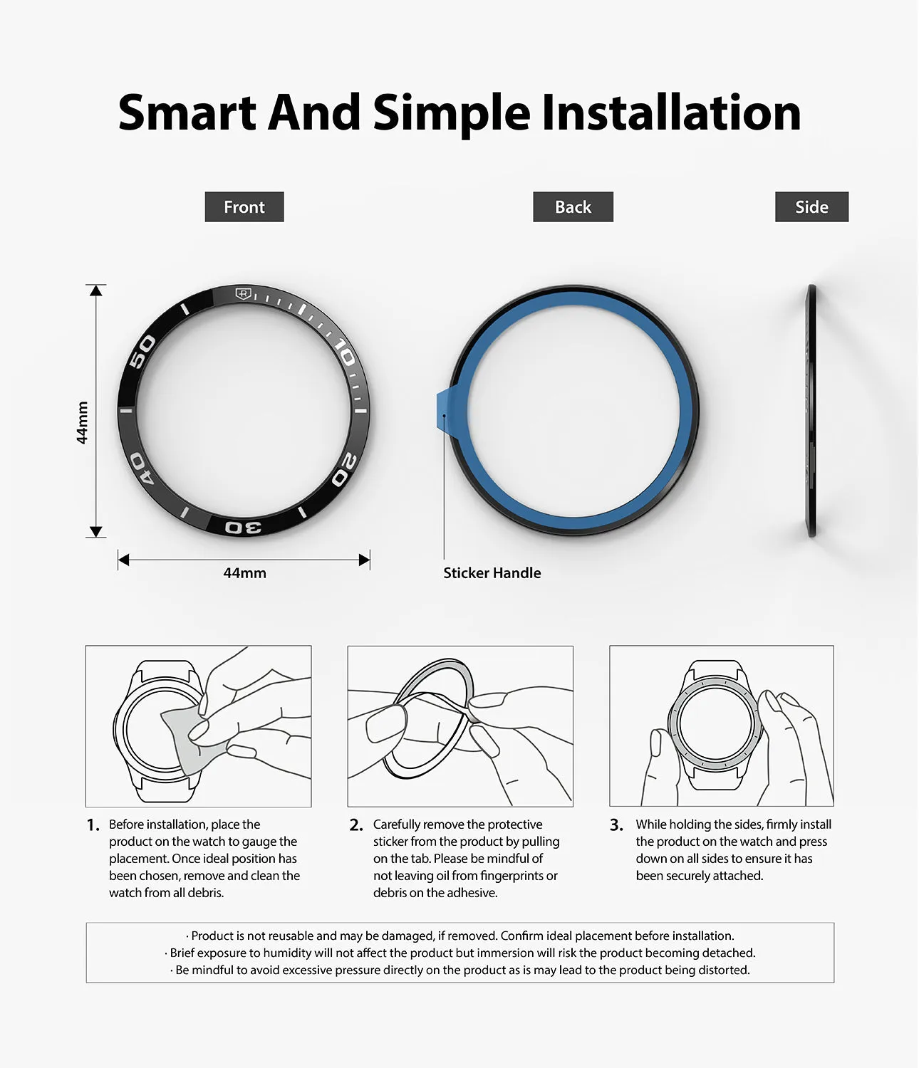 Galaxy Watch 5/4 44mm | Bezel Styling