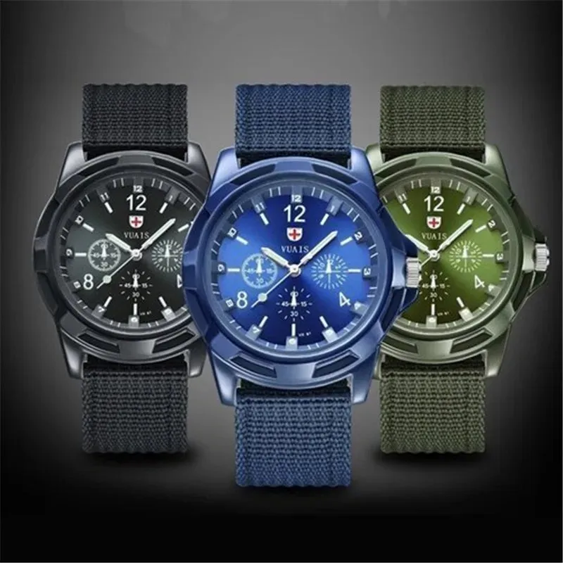 Gemius Army Military Watch for Men – High-Quality Quartz Sports Timepiece