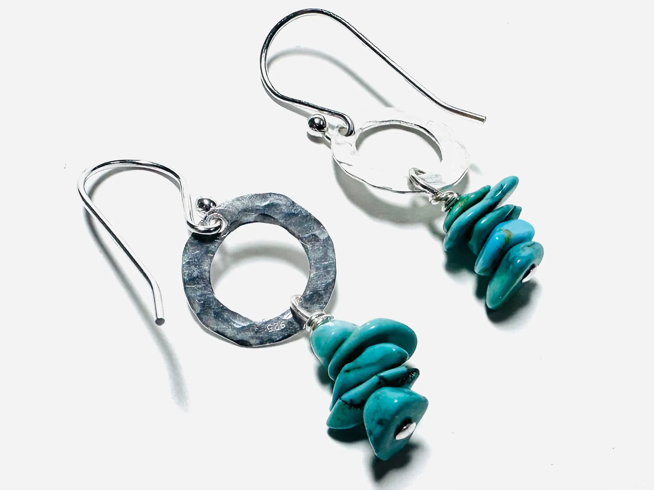 Gemstone Chip Earrings