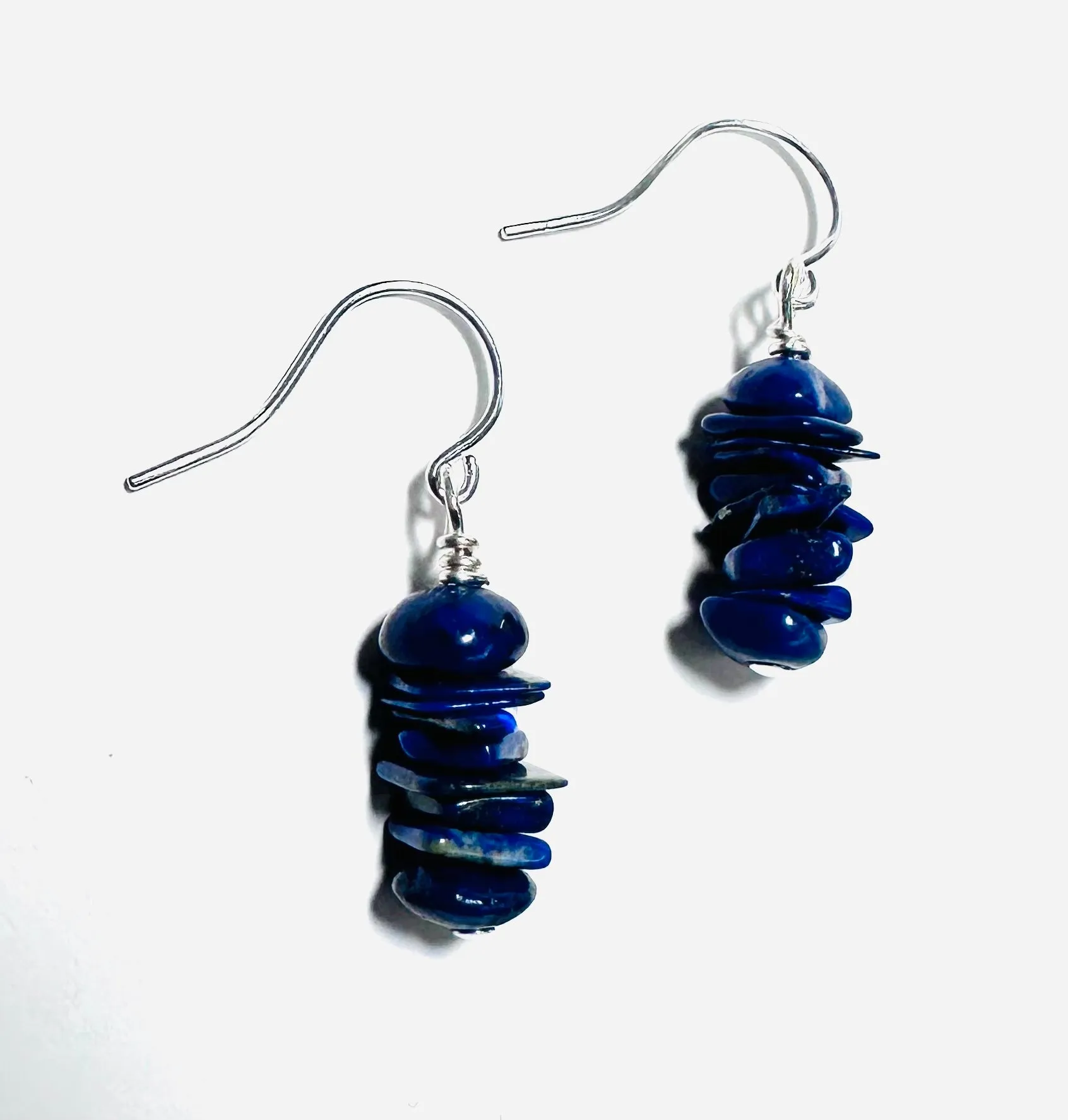 Gemstone Chip Earrings