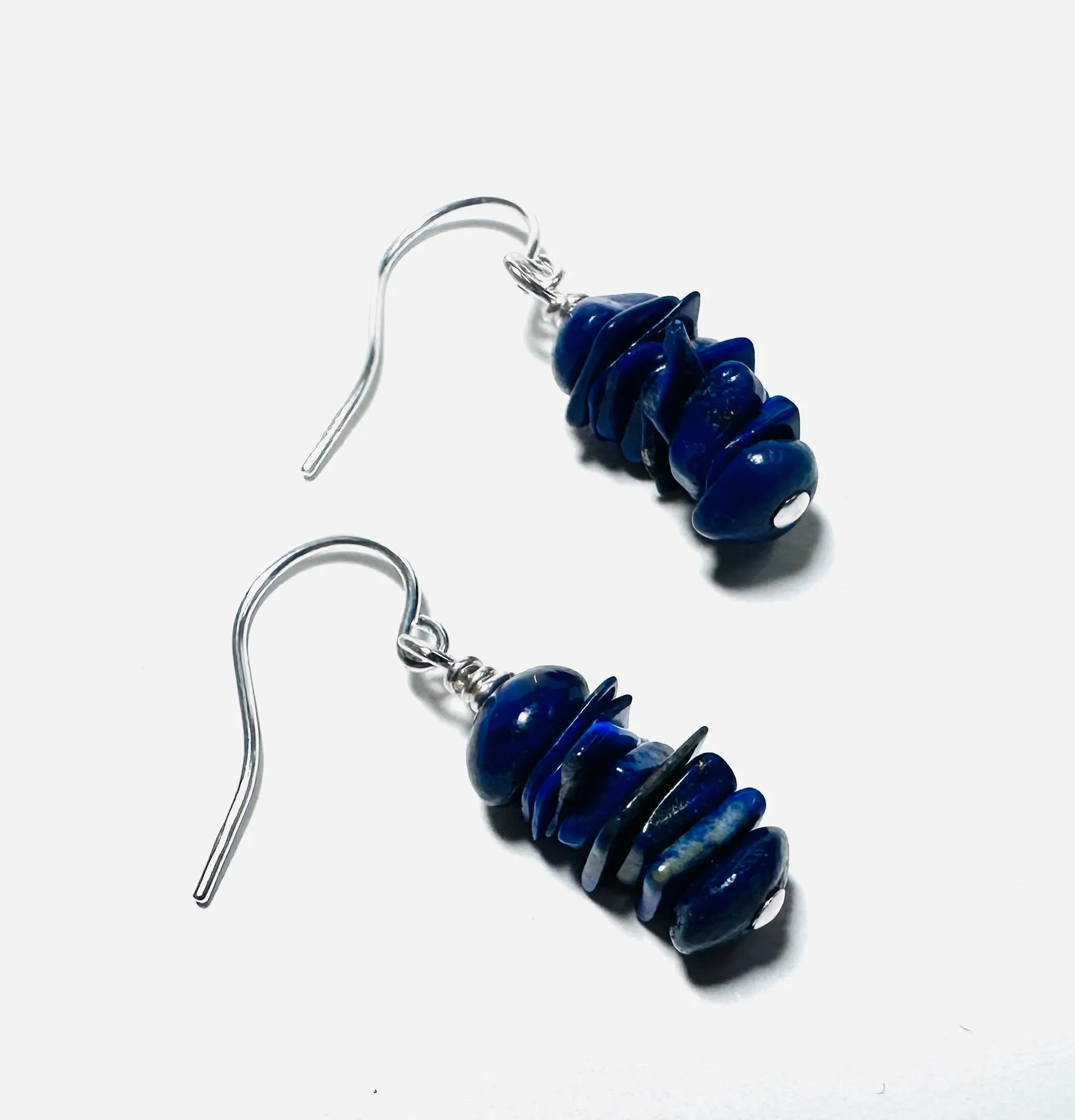 Gemstone Chip Earrings