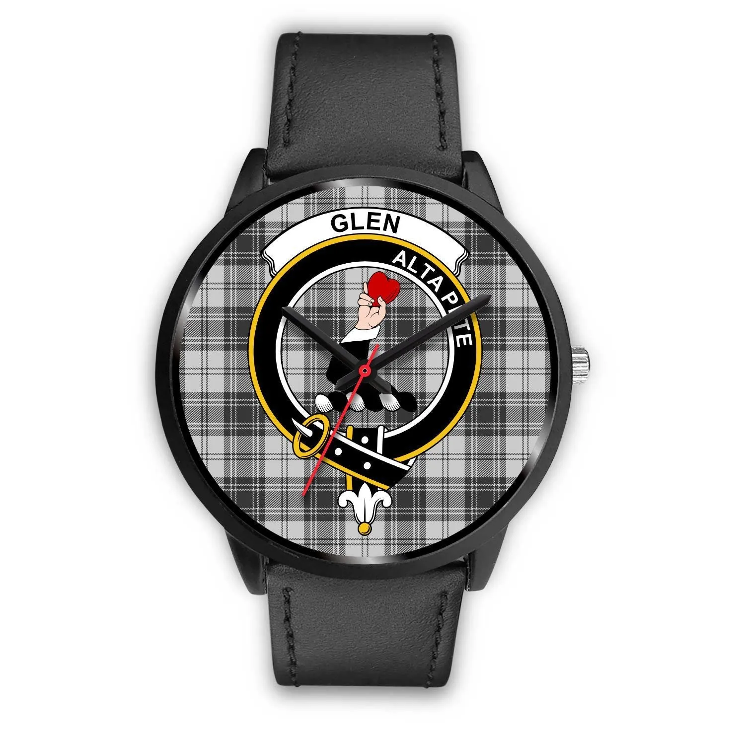 Glen Clan Badge Tartan Black Watch