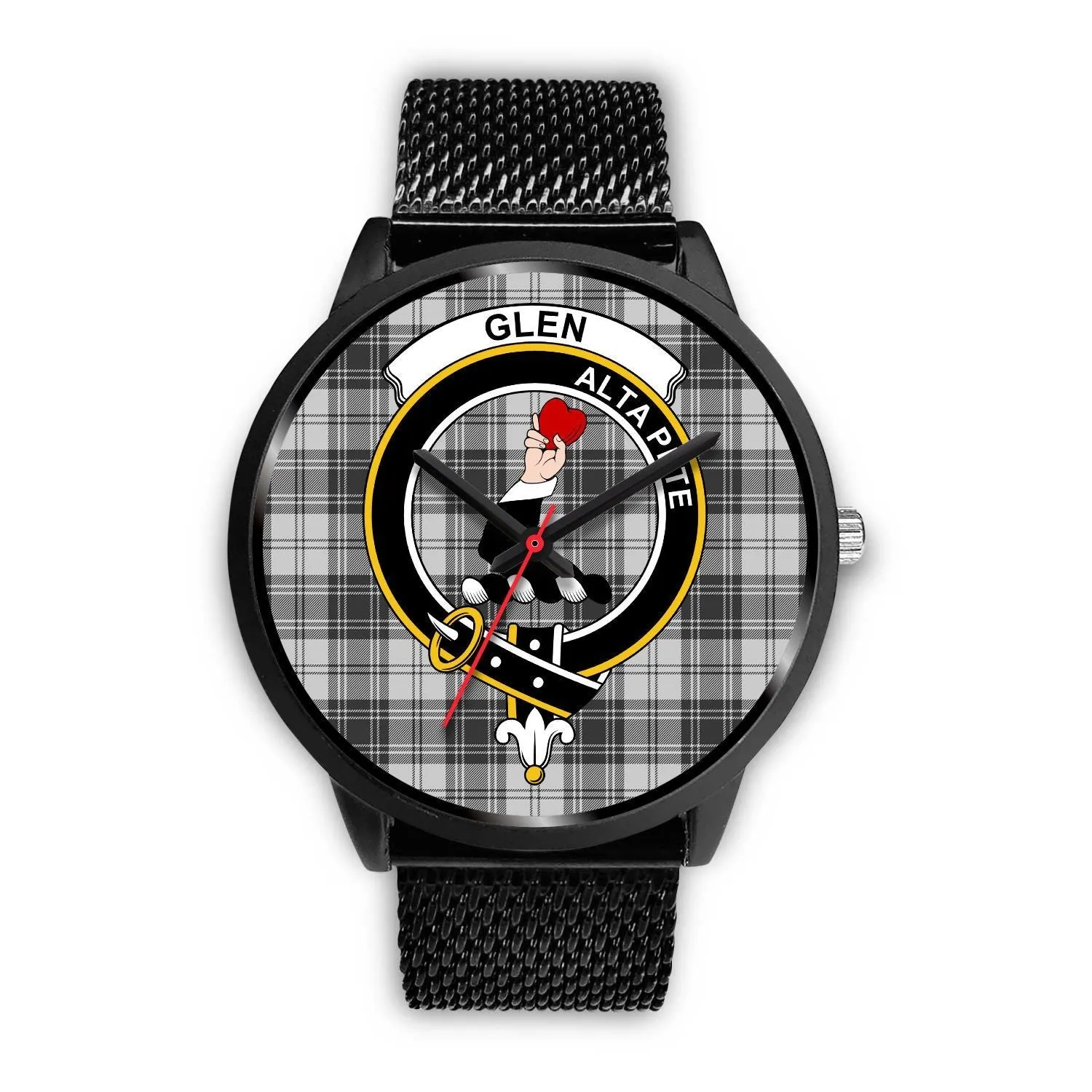 Glen Clan Badge Tartan Black Watch