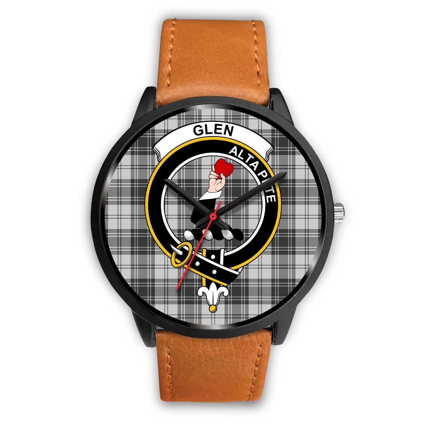 Glen Clan Badge Tartan Black Watch