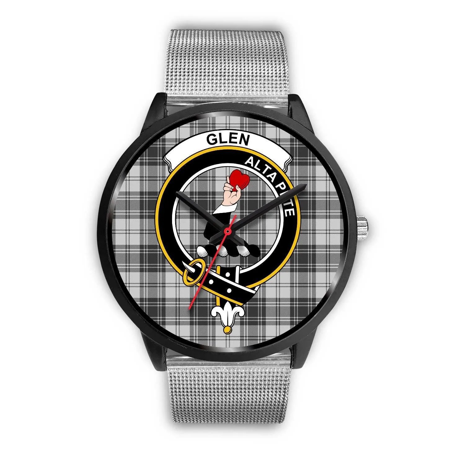 Glen Clan Badge Tartan Black Watch