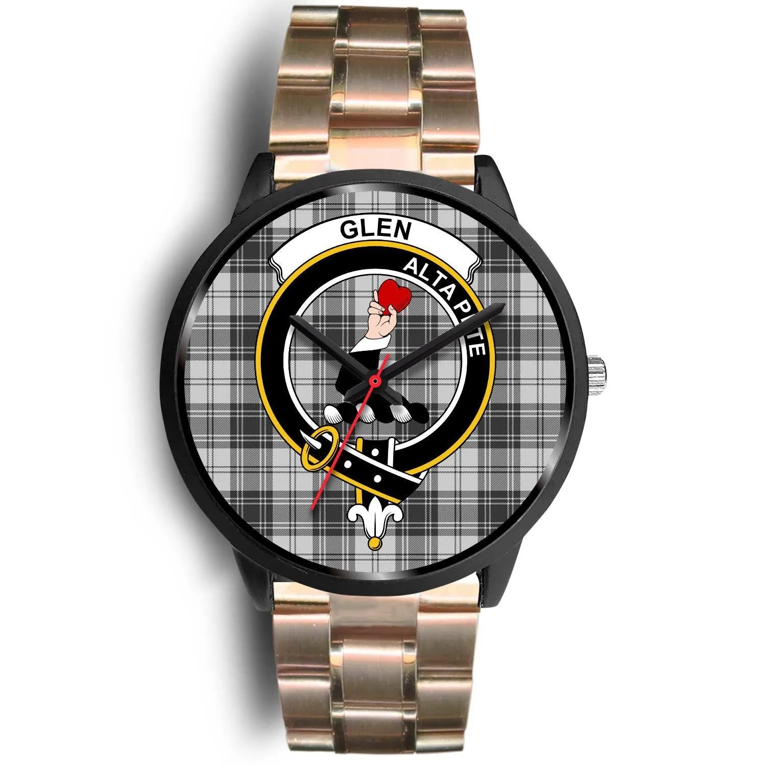 Glen Clan Badge Tartan Black Watch