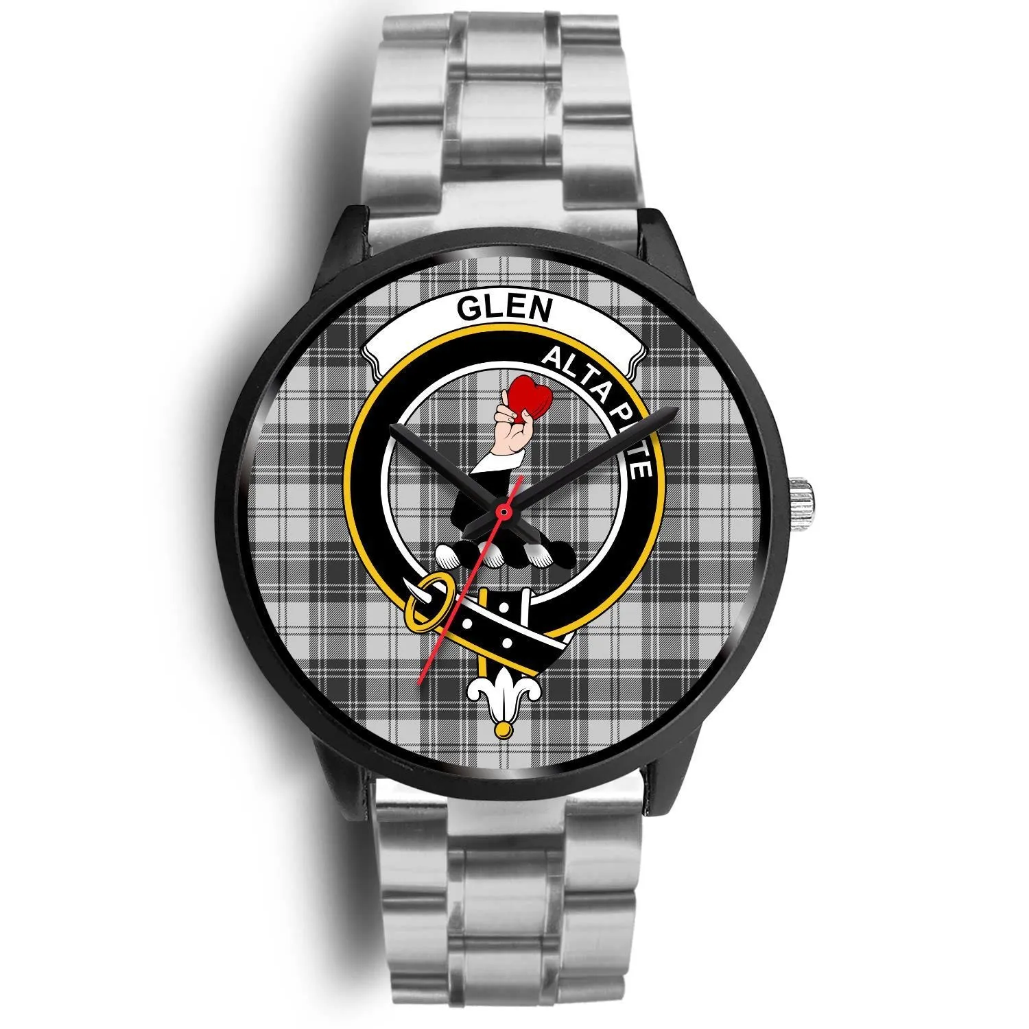 Glen Clan Badge Tartan Black Watch