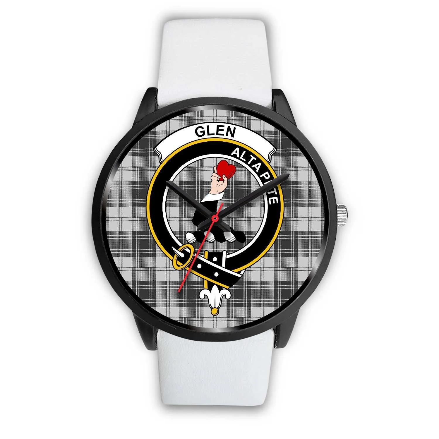 Glen Clan Badge Tartan Black Watch